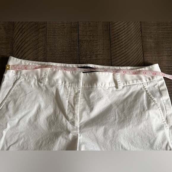 Women's Talbots White Wide Leg Pants Size 8P - Picture 6 of 7